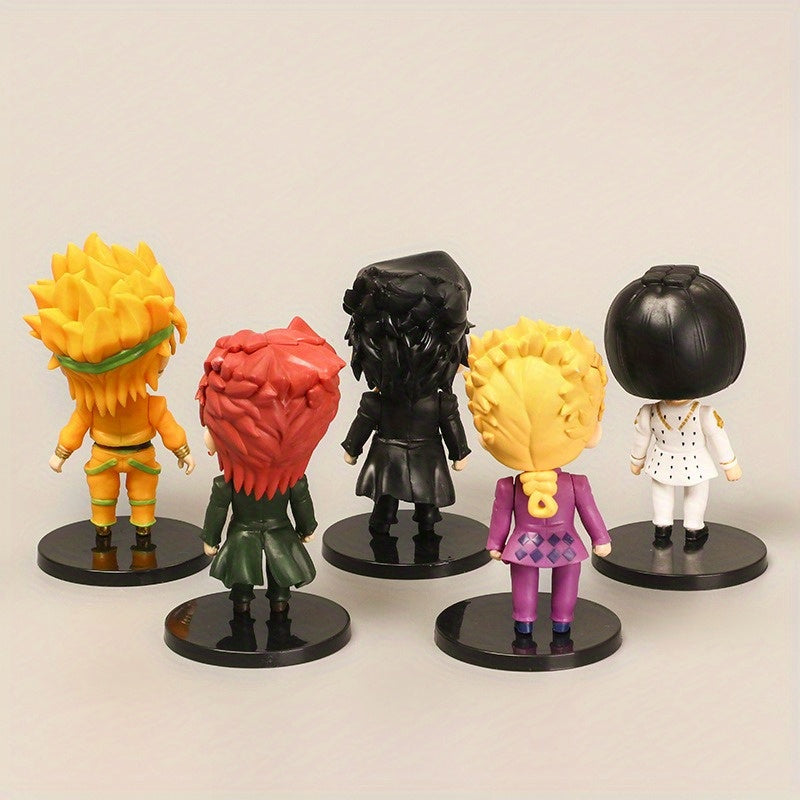 Cartoon Anime Model Dolls Office Car Ornaments Collectible Figures