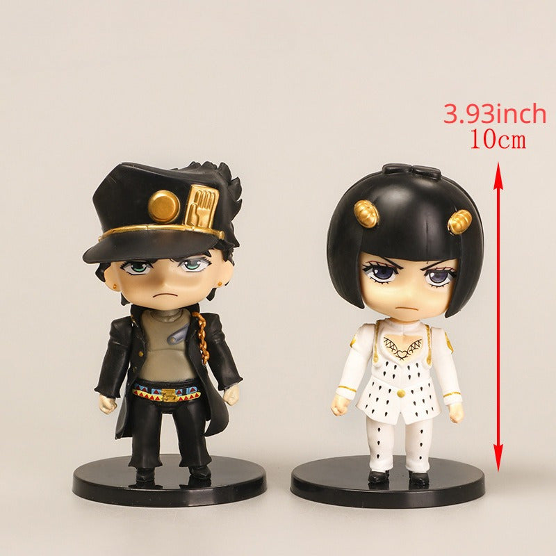 Cartoon Anime Model Dolls Office Car Ornaments Collectible Figures