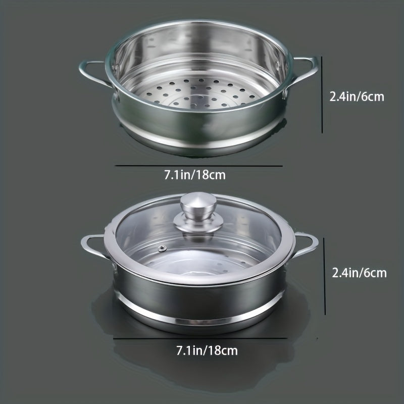 Stainless Steel Steamer Rack for Home Steaming - Functional Design