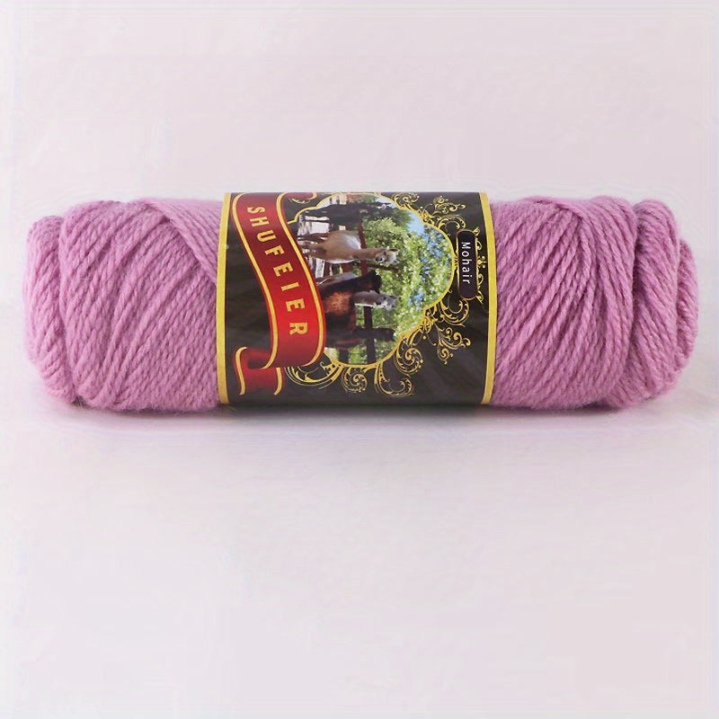 1pc Thick Wool Stick Needle Thread 40m Long Acrylic 70 Wool 30 Wool Alpaca 100g