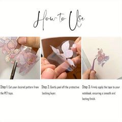 Red Koi Fish Stickers Set - Ice Crystal 3D Waterproof Stickers - 2 Meters