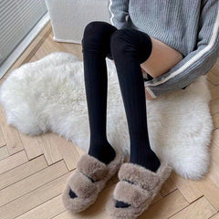 Thigh High Socks Women's Stockings Over The Knee All-match Hosiery