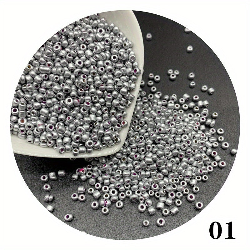 200Pcs 4mm Glass Seed Beads DIY Jewelry Making Supplies