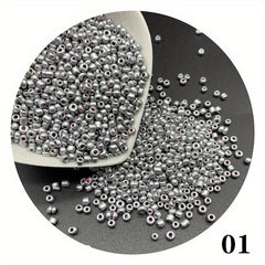 200Pcs 4mm Glass Seed Beads DIY Jewelry Making Supplies