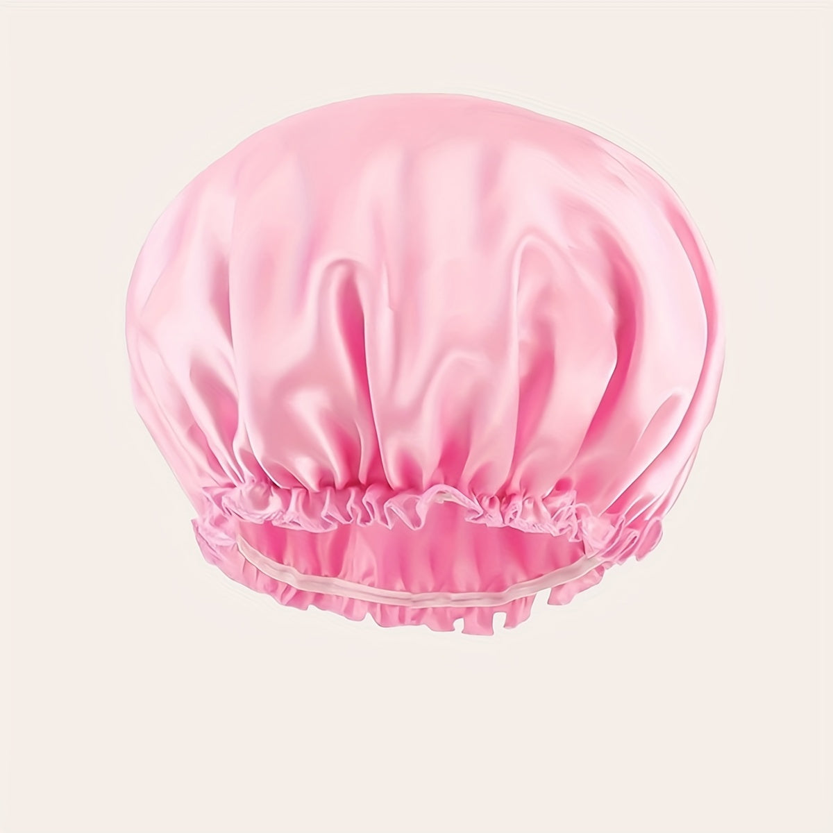 Soft Elastic Satin Bonnet Silky Hair Bonnet Comfortable Night Caps