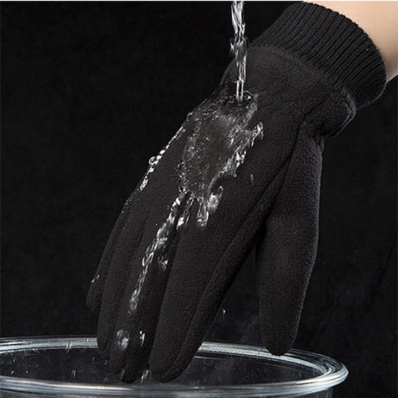 Winter Fleece Warm Gloves Windproof Non-slip Cycling Motorcycle Touch Screen