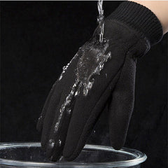 Winter Fleece Warm Gloves Windproof Non-slip Cycling Motorcycle Touch Screen