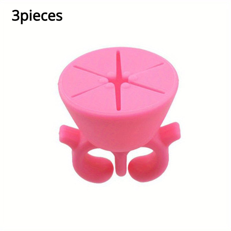 3pcs Silicone Weeding Scrap Collector with Suction Cup