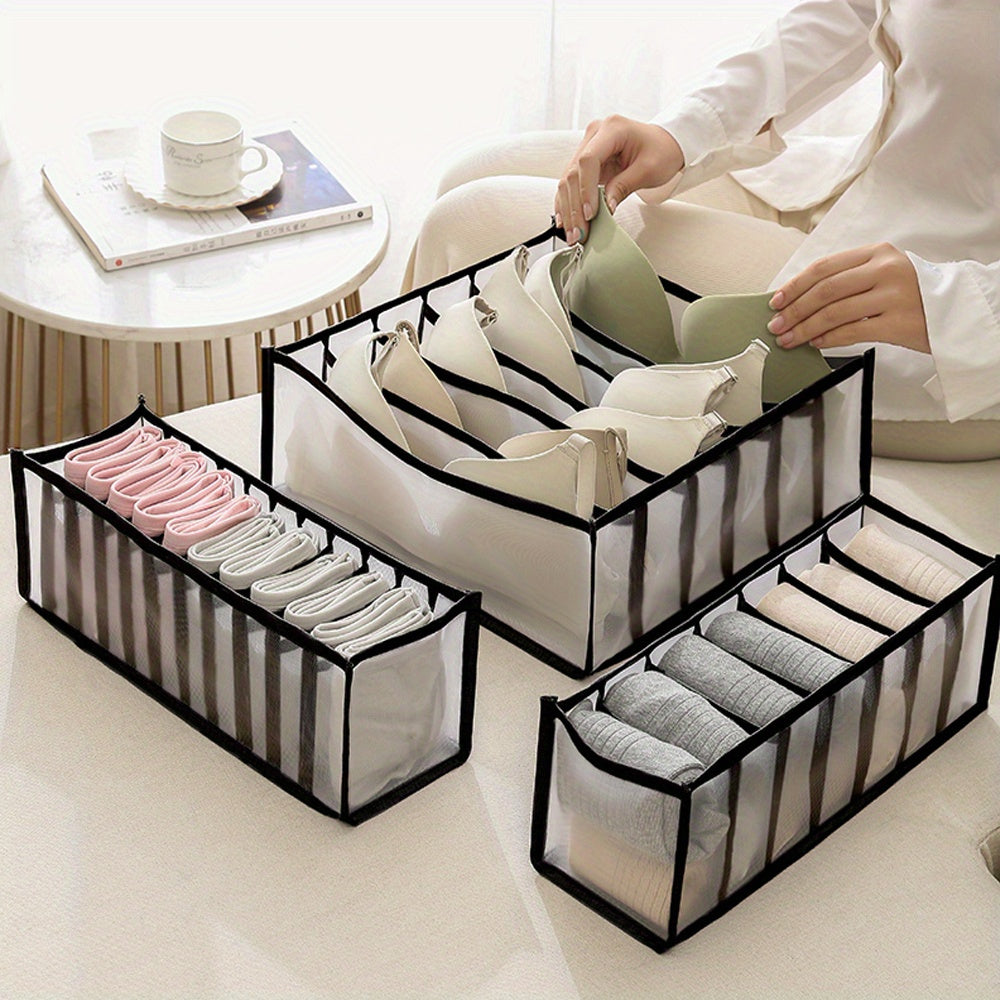 Foldable Underwear Drawer Storage Box for Space Saving