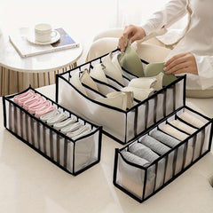 Foldable Underwear Drawer Storage Box for Space Saving