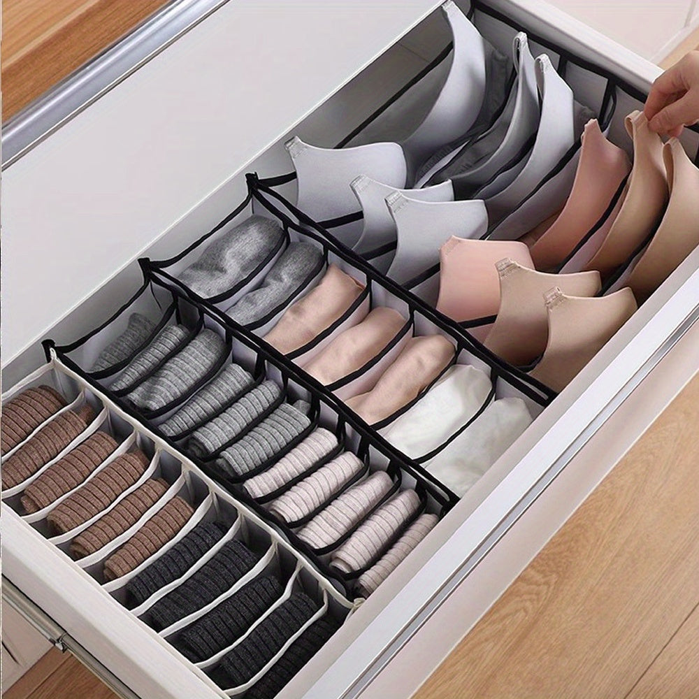 Foldable Underwear Drawer Storage Box for Space Saving