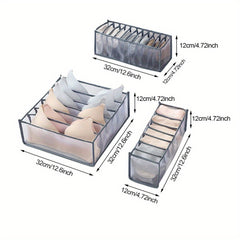 Foldable Underwear Drawer Storage Box for Space Saving
