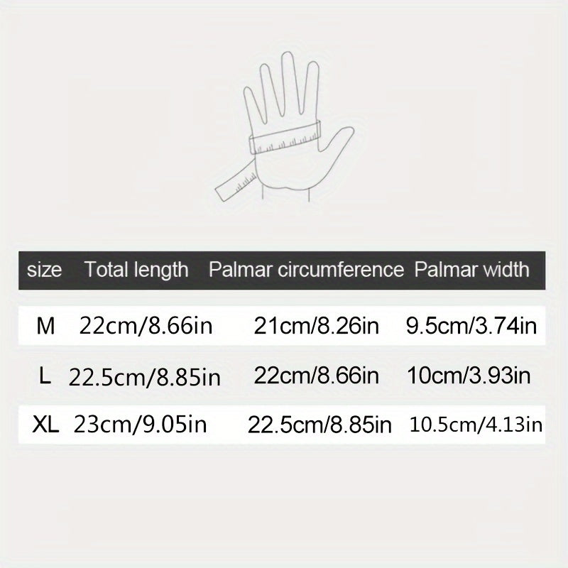 Cycling Outdoor Sports Gloves Velvet Windproof Waterproof Gloves