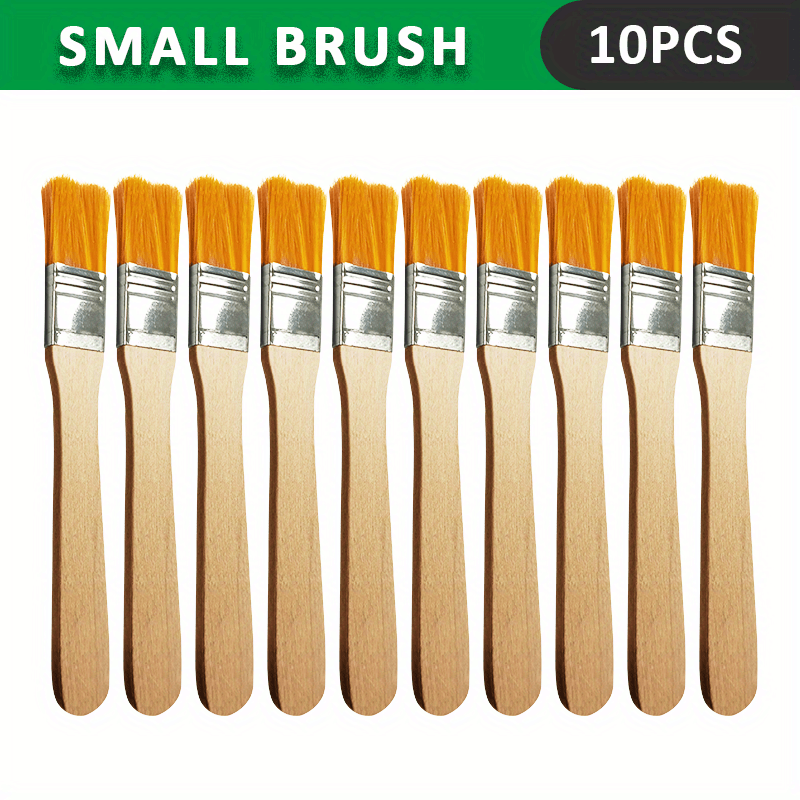 10pcs Soft Nylon Brush for Computer Keyboard Painting Barbecue Dust Cleaning