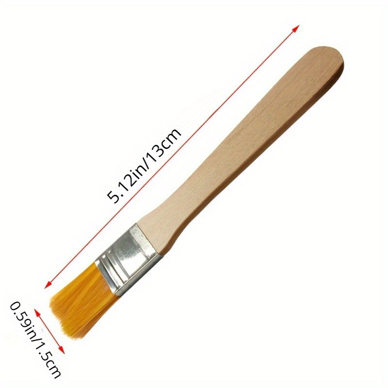10pcs Soft Nylon Brush for Computer Keyboard Painting Barbecue Dust Cleaning