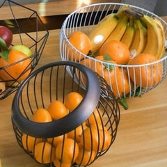 Iron Fruit Plate Fruit Basket Storage Basket Home Decor