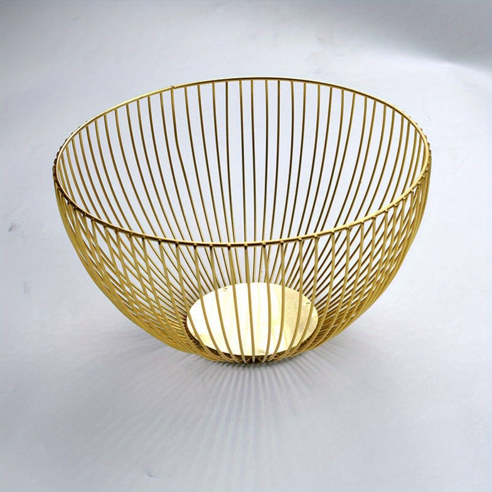 Iron Fruit Plate Fruit Basket Storage Basket Home Decor
