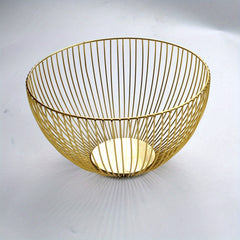 Iron Fruit Plate Fruit Basket Storage Basket Home Decor