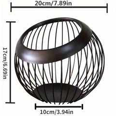 Iron Fruit Plate Fruit Basket Storage Basket Home Decor