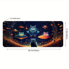 Non-Slip Rubber Desk Pad Mouse Pad Mat for Office and Home