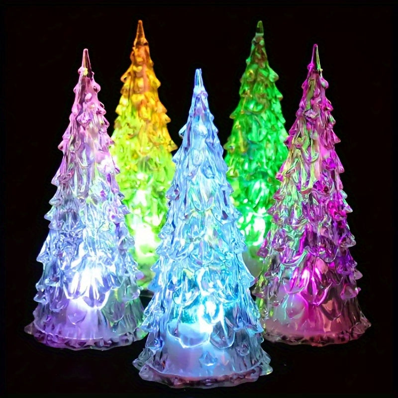 Colorful Christmas Tree Night Light