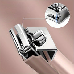 5pcs Portable Nail Clippers Set With Mirror Fingernail & Toenail Cutter