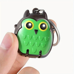 Mini Owl Nail Clipper Keychain Hanging Ornaments Splash-proof Cutter