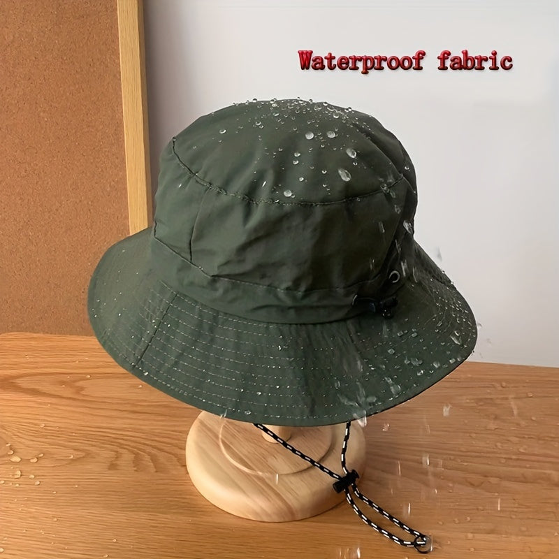 Foldable Portable Waterproof Quick-drying Polyester Hat