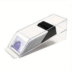 4 Decks Playing Card Dealing Case Poker Dealer Organizer Box
