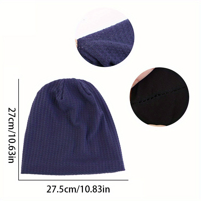 Breathable Unisex Beanie Hat Solid Fishing Hat