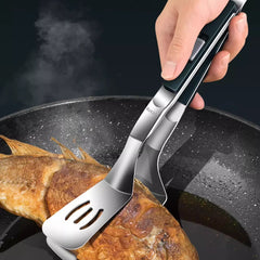Stainless Steel Frying Spatula Clip Kitchen Tool