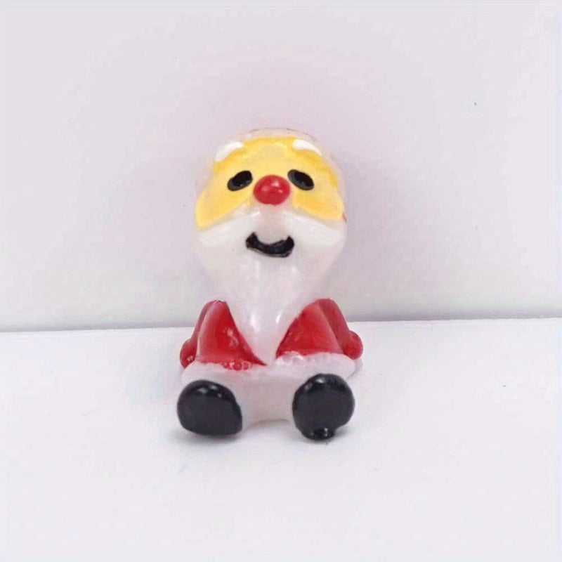 Mini Doll House Santa Claus Window Decoration