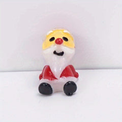 Mini Doll House Santa Claus Window Decoration
