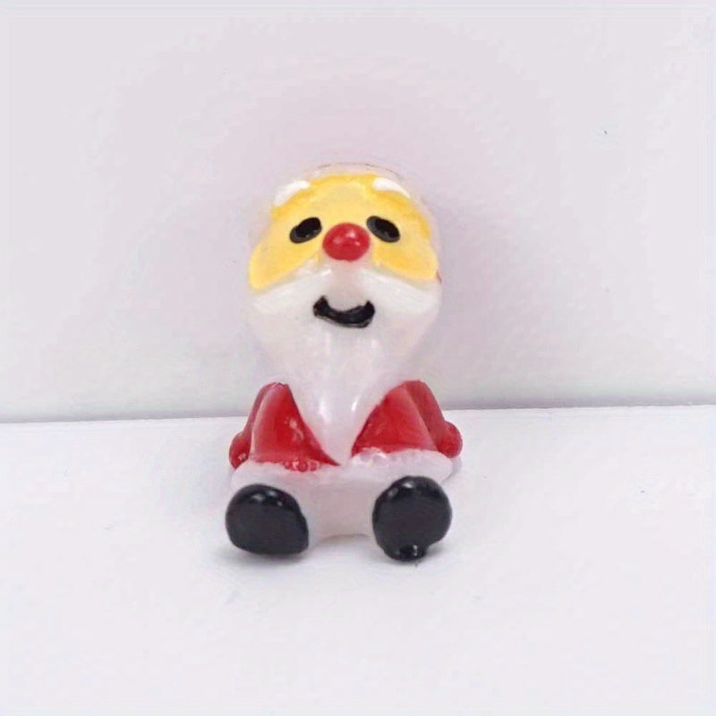 Mini Doll House Santa Claus Window Decoration