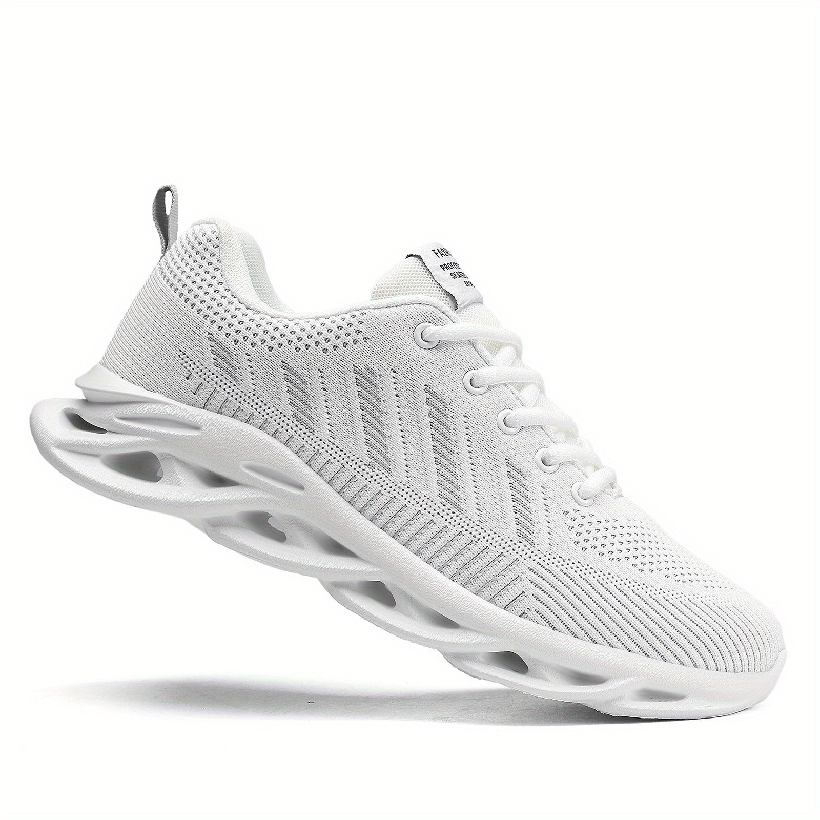 Women's Lace up Blade Running Shoes Soft Sole Mesh Sneakers