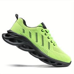Women's Lace up Blade Running Shoes Soft Sole Mesh Sneakers