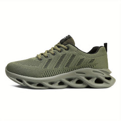 Women's Lace up Blade Running Shoes Soft Sole Mesh Sneakers