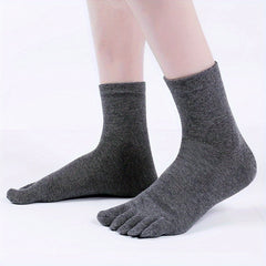 5 Pairs Five Finger Toe Socks Assorted Varieties
