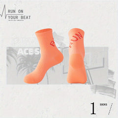 Quick Drying Breathable Crew Socks for Running - 1 Pair