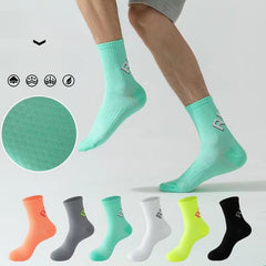 Quick Drying Breathable Crew Socks for Running - 1 Pair