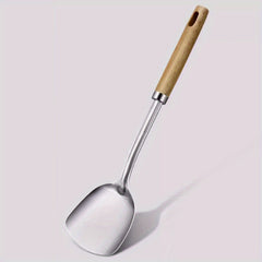 Stainless Steel Kitchenware Set with Wooden Handle