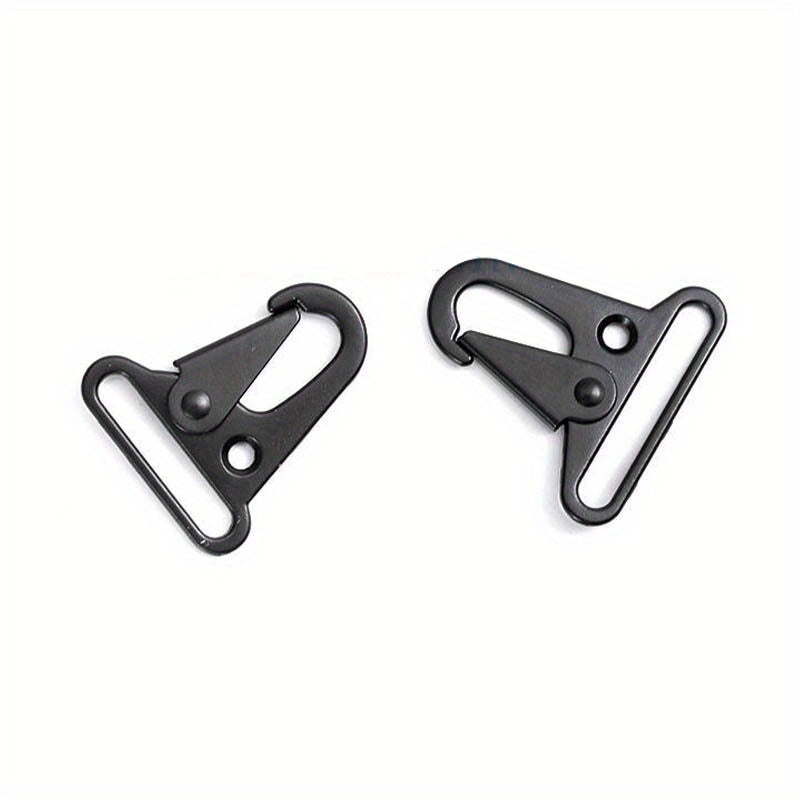 2pcs Small D Ring Clips Hanging Hook Key Ring Holder Key Keeper