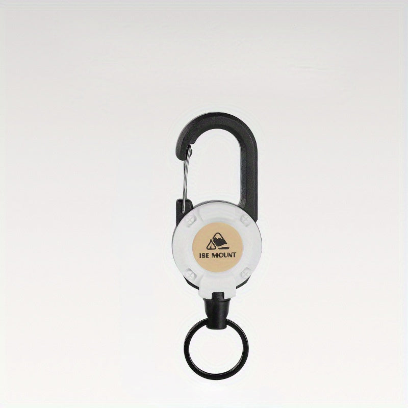 Telescopic Keychain With Wire Rope Backpack Hanging Buckle