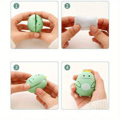 Pocket Mini Heating Bag Hand Warmer Cartoon Egg Replacement Core