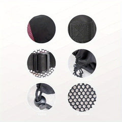 Yoga Mat Storage Bag Mesh Carrier Adjustable Strap