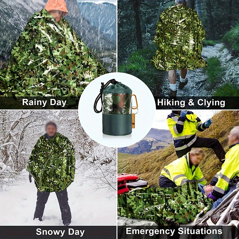 Aluminum Foil First Aid Sleeping Bag - Outdoor Camping