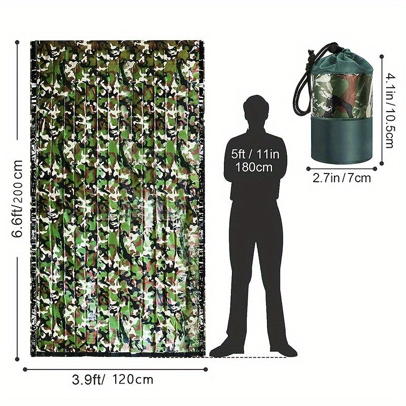 Aluminum Foil First Aid Sleeping Bag - Outdoor Camping
