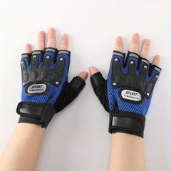Outdoor Cycling Gloves Fingerless Training Wear Resistant Non-slip