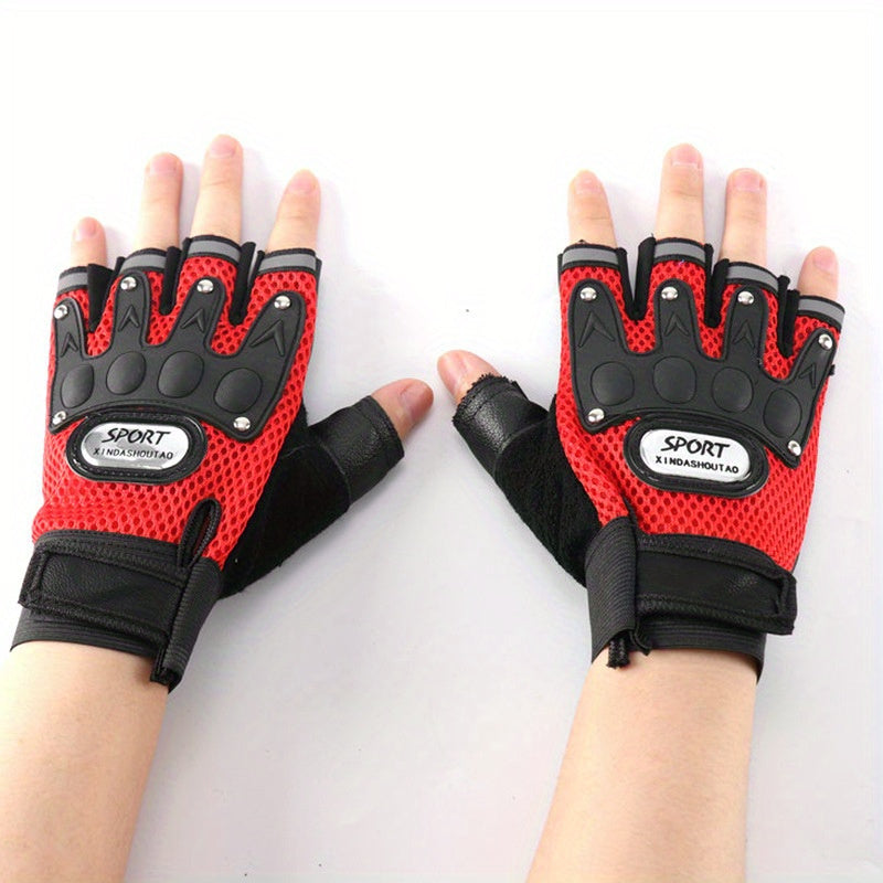 Outdoor Cycling Gloves Fingerless Training Wear Resistant Non-slip