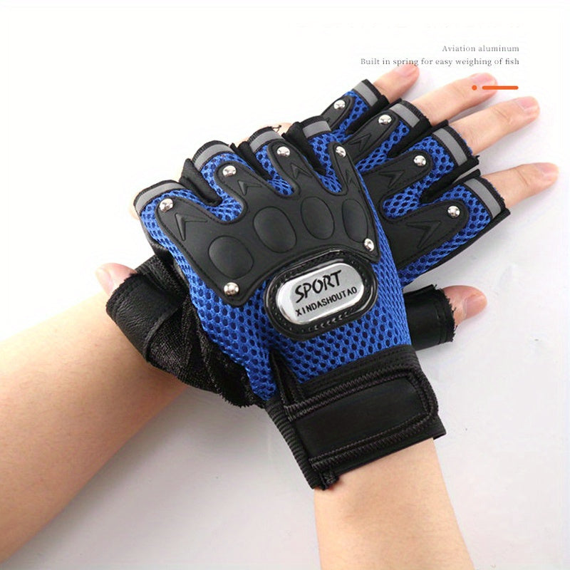 Outdoor Cycling Gloves Fingerless Training Wear Resistant Non-slip